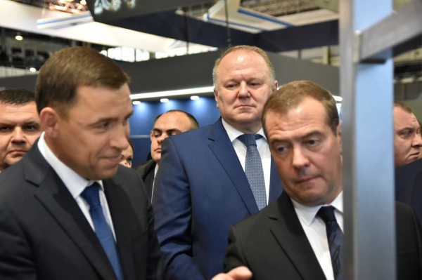 Итоги визита Дмитрия Медведева в Екатеринбург в семи фотографиях