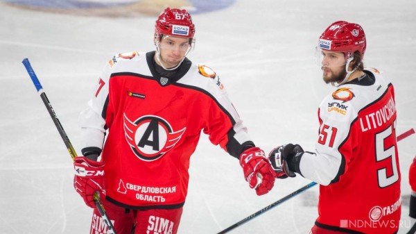 Лже-Боярский, драки и гол в пустые ворота: «Автомобилист» дома разгромил питерский СКА (ФОТО)