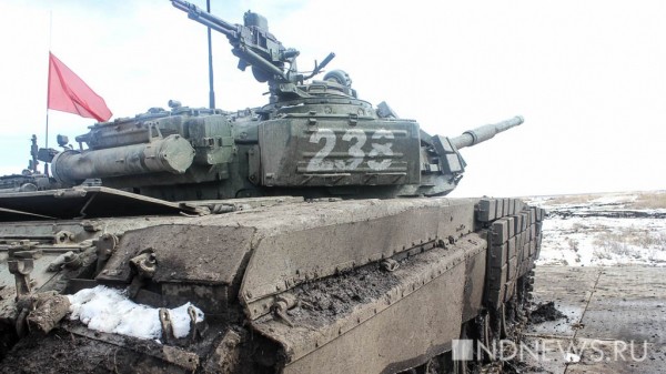 Пальба по мишеням и подрывы в огне: как проходил танковый биатлон на Урале (ФОТО, ВИДЕО)