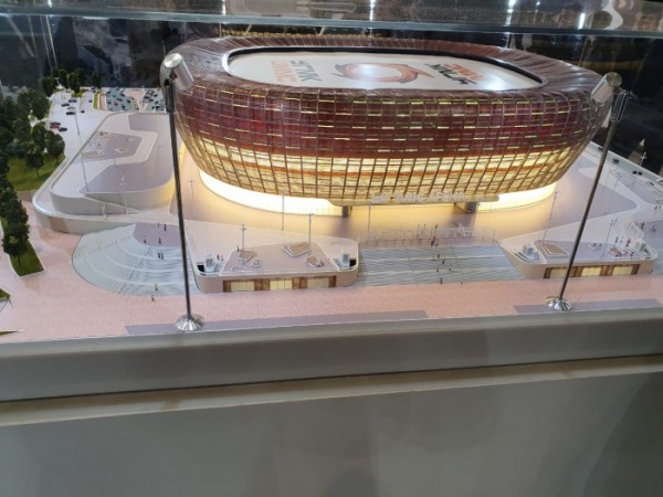 На форуме “100+” презентовали ледовую арену УГМК На форуме “100+” презентовали ледовую арену УГМК