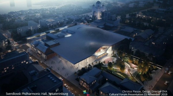 В Петербурге презентовали концепцию нового зала Свердловской филармонии. Гергиев предложил изменить проект (ФОТО)