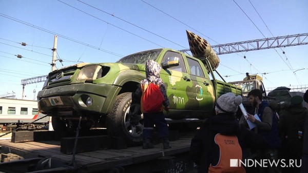 «Джихад-мобиль», изъятый в Сирии, приехал в Екатеринбург (ФОТО, ВИДЕО) «Джихад-мобиль», изъятый в Сирии, приехал в Екатеринбург (ФОТО, ВИДЕО)