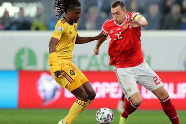 Футбол: сборная России проиграла Бельгии в отборе на Евро-2020