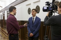 Александр Высокинский встретился с победителем конкурса «Команда Урала» Александр Высокинский встретился с победителем конкурса «Команда Урала»