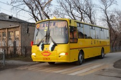 Школьники посёлка Садовый будут ездить на занятия на новом автобусе