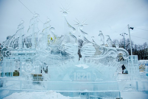 От проекта до воплощения: как создавался ледовый городок Екатеринбурга?