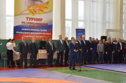 Греко-римская борьба: в уральской столице стартовал всероссийский турнир