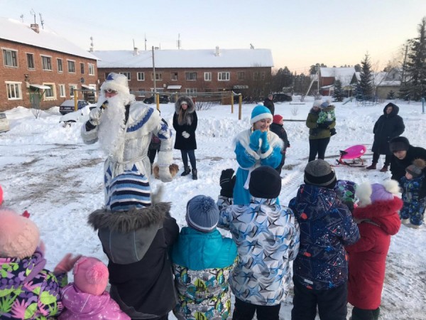 Дед Мороз добрался до отдалённых территорий