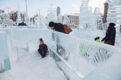 До свиданья, Антарктида: ледовый городок на площади 1905 года закрывается