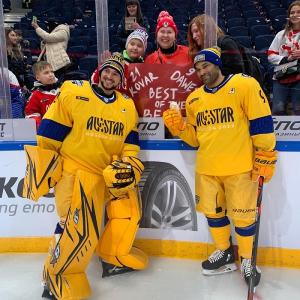 Найджел Доус забросил четыре шайбы на Матче Звезд, а Якуб Коварж вспомнил детство Найджел Доус забросил четыре шайбы на Матче Звезд, а Якуб Коварж вспомнил детство