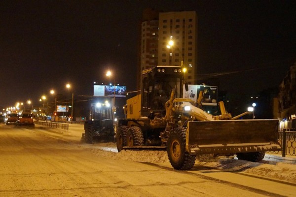Коммунальщики вывезли почти четыре тысячи тонн снега в новогоднюю ночь