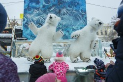 До свиданья, Антарктида: ледовый городок на площади 1905 года закрывается