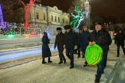 Александр Высокинский торжественно открыл главную ёлку Екатеринбурга