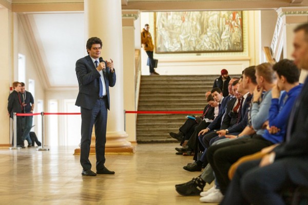 Николай Цуканов и Александр Высокинский встретились со студентами УрФУ