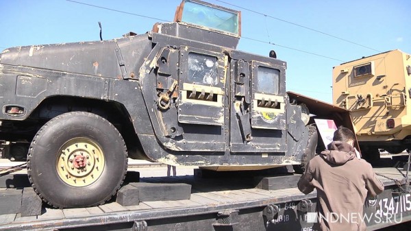 «Джихад-мобиль», изъятый в Сирии, приехал в Екатеринбург (ФОТО, ВИДЕО)