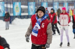 Конькобежный спорт: школьники и студенты вышли на «Лёд надежды нашей»