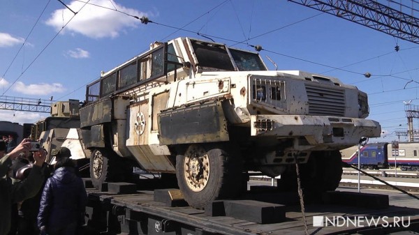 «Джихад-мобиль», изъятый в Сирии, приехал в Екатеринбург (ФОТО, ВИДЕО)