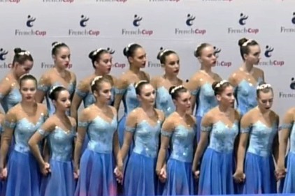 Синхронное фигурное катание: школьницы Екатеринбурга завоевали Кубок Франции