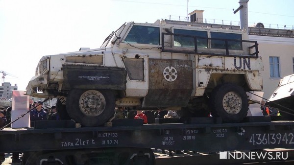 «Джихад-мобиль», изъятый в Сирии, приехал в Екатеринбург (ФОТО, ВИДЕО)