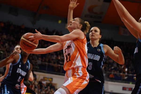 Баскетбол: УГМК одержал победу над курским «Динамо» Баскетбол: УГМК одержал победу над курским «Динамо»