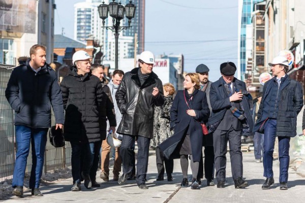 Министр культуры РФ ознакомилась с ходом строительства центра &laquo;Эрмитаж-Урал&raquo;