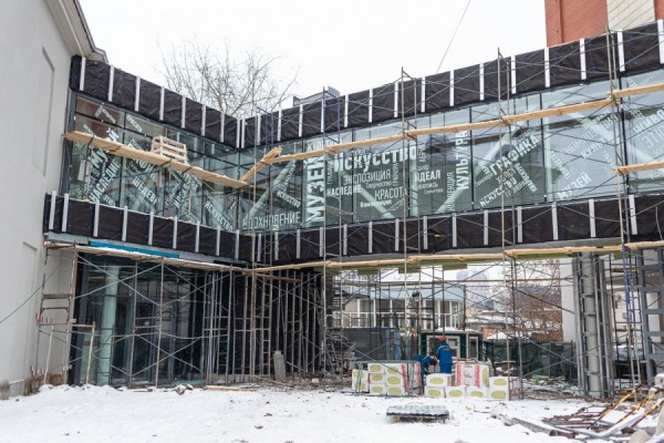 Журналисты убедились: создание «Эрмитаж-Урала» не останавливается ни на минуту