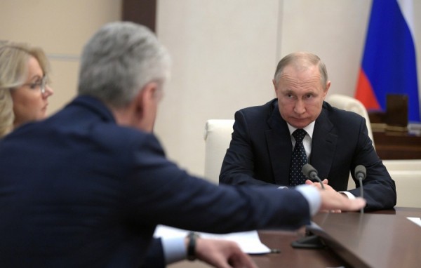 Сергей Собянин озвучил Владимиру Путину предложения по борьбе с коронавирусом