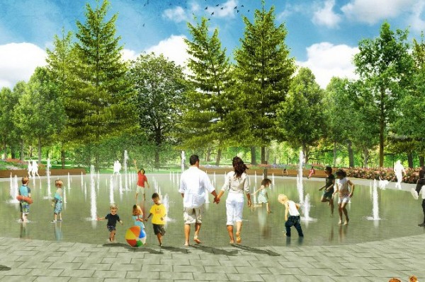 Городские власти приступят к благоустройству парка у Дворца молодёжи