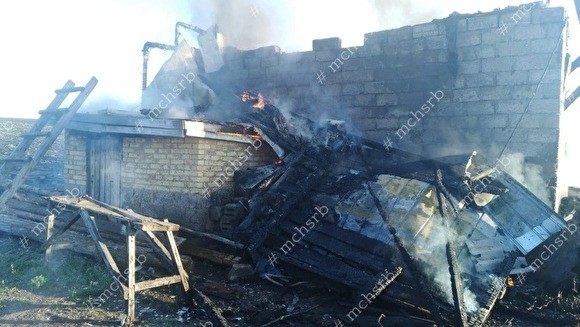 В Башкирии на пожаре погибли шесть человек