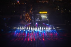 Световое шоу стало эффектной точкой празднования Дня России в Екатеринбурге