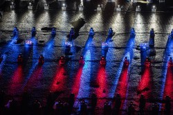 Световое шоу стало эффектной точкой празднования Дня России в Екатеринбурге