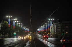 Световое шоу стало эффектной точкой празднования Дня России в Екатеринбурге