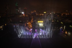 Световое шоу стало эффектной точкой празднования Дня России в Екатеринбурге