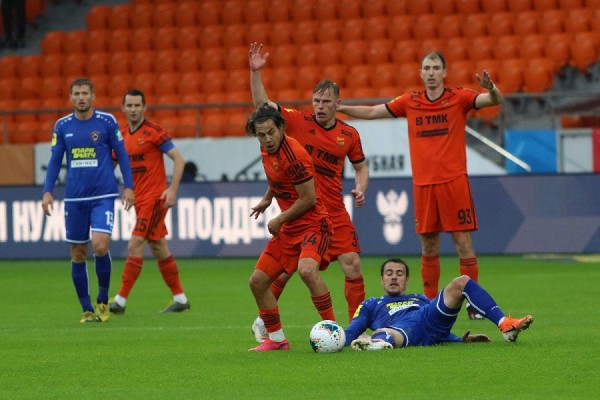 Футбол: «Урал» обыграл «Тамбов» Футбол: «Урал» обыграл «Тамбов»