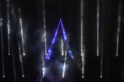 Световое шоу стало эффектной точкой празднования Дня России в Екатеринбурге