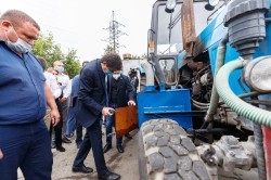 Александр Высокинский проинспектировал объекты строительства и ремонта в Кировском районе. Часть I