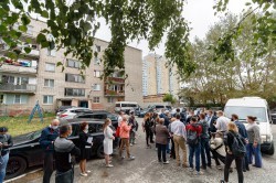 Александр Высокинский проинспектировал объекты строительства и ремонта в Кировском районе. Часть I