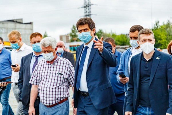 Александр Высокинский проинспектировал объекты строительства и ремонта в Кировском районе. Часть I