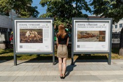 Искусство в массы: на главном городском проспекте представлены уникальные репродукции Искусство в массы: на главном городском проспекте представлены уникальные репродукции