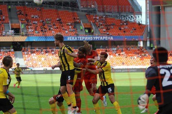 Футбол: «Урал» завершил свою борьбу за Кубок России