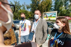 Участники фестиваля уличного искусства Public art преображают Екатеринбург Участники фестиваля уличного искусства Public art преображают Екатеринбург