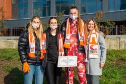 Баскетболистки УГМК внесли свой вклад в озеленение Екатеринбурга Баскетболистки УГМК внесли свой вклад в озеленение Екатеринбурга