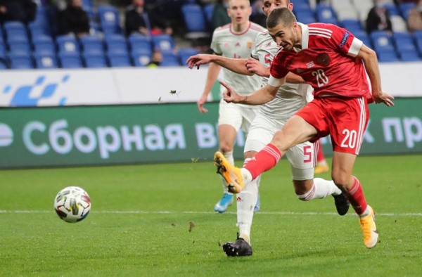 Футбол: сборная России сыграла вничью с Венгрией Футбол: сборная России сыграла вничью с Венгрией