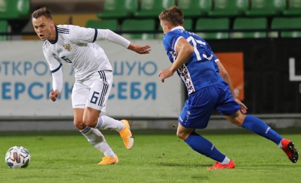 Футбол: сборная России сыграла вничью с Молдавией