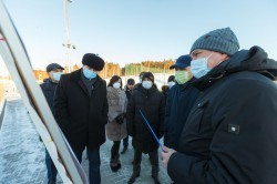 Руководители области и города оценили подготовку СК &laquo;Калининец&raquo; к Играм-2023