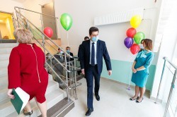 Александр Высокинский открыл детский сад в Светлом микрорайоне