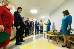 Александр Высокинский открыл детский сад в Светлом микрорайоне