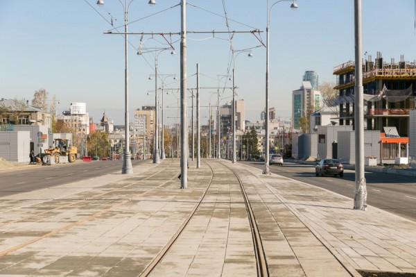 Муниципалитет обособит 14 участков трамвайных путей