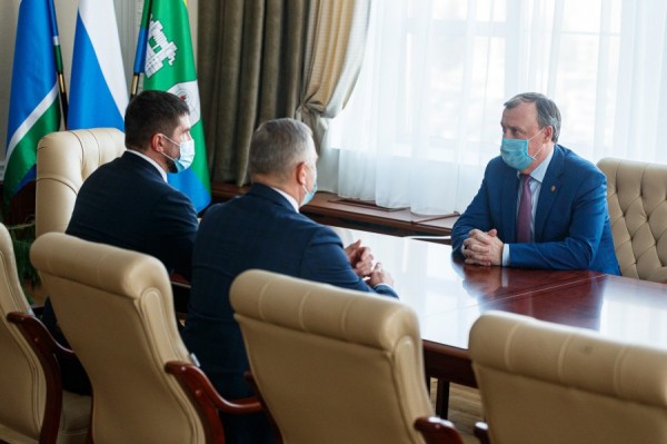 Алексей Орлов и Владимир Болотин обсудили вопросы развития электросетевой инфраструктуры