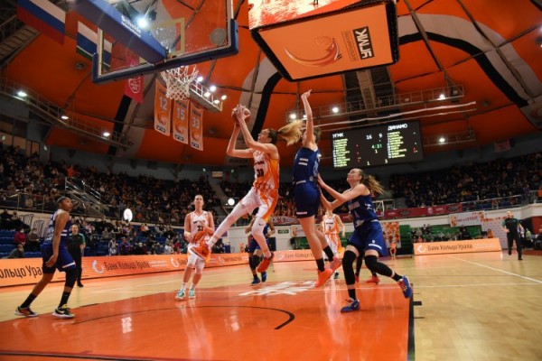 Баскетбол: УГМК со стопроцентным результатом вышел в плей-офф чемпионата России Баскетбол: УГМК со стопроцентным результатом вышел в плей-офф чемпионата России